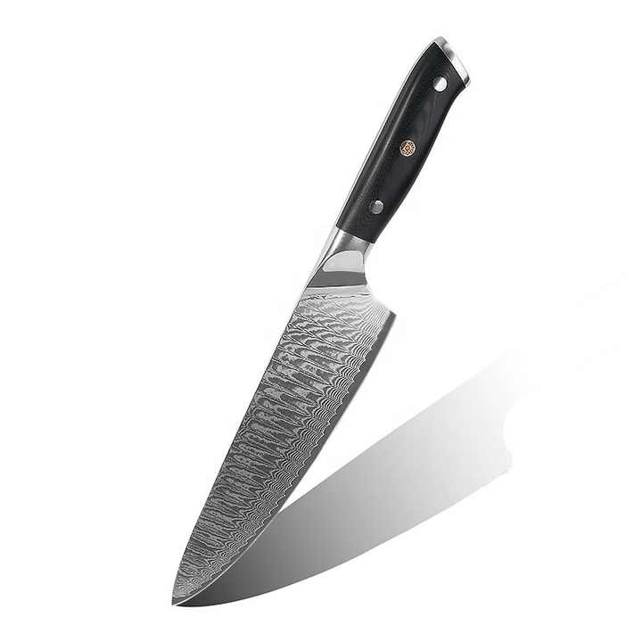 professional damascus steel 8 inch chef knife