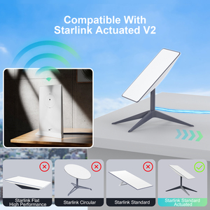 Starlink V2 30/75/100/150ft Kit satellitare Starlink di alta qualità cavo di ricambio tipo Cat 5e per Starlink Gen 2 - Product Image 3