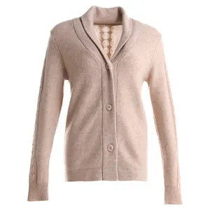 Áo Cardigan Nữ Dệt Cashmere 100% Bán Chạy