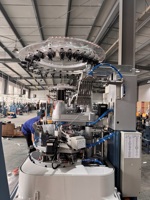 Machine à tricoter les chaussettes à un cylindre, à mailles plates et bouclées, à liaison automatique, économe en énergie, facile à utiliser
