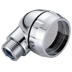 Mini cabezal de ducha cromado de alta presión, ahorrador de agua, masajeador, rociador de lluvia portátil, accesorio para grifo de baño - Product Image 1