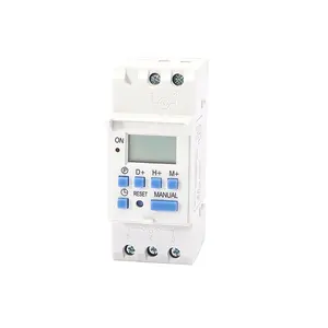 DHC20A Timer Elektronik Yang Dapat Diprogram Mingguan 20A 230VAC 110VAC