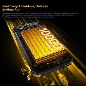 สมาร์ทโฟน WP60 5G NFC แบตเตอรี่ 10000mAh ความจุ 48GB (16+32) +512GB ชิปเซ็ต MTK 7025 ระบบปฏิบัติการ Android 15 ทนทาน กันน้ำ มาตรฐาน IP69K กล้อง 108MP หน้าจอ 120Hz - Product Image 6