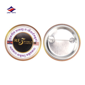Longzhiyu 15 anni Produttore <span class=keywords><strong>Pin</strong></span> Distintivo di Design Posteriore In Plastica <span class=keywords><strong>Pin</strong></span> Personalizzato Il Vostro Proprio Disegno di Latta Pulsante <span class=keywords><strong>Badge</strong></span>