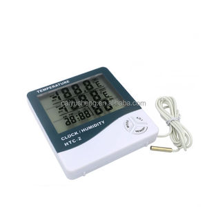 HTC-1 Haushalts-Hochpräzisions-Innen- und Außenthermometer für Trocken- und Nassluft HTC-<span class=keywords><strong>2</strong></span> mit Kabelfühler - Product Image 3