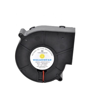 WELLSUNFAN紧凑型97 * 33毫米12V 24V DC鼓风机风扇无刷空气冷却3D打印机、投影仪、迷你电脑 - Product Image 6