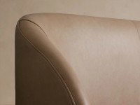 Modernes Luxus-Massivholzbettgestell Designer Adalynn Ledergepolstertes Plattformbett Holzbetten für Luxus-Schlafzimmersets