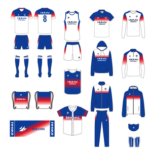Kits de Agasalho Retro Personalizados por Sublimação - Camisa de Futebol Respirável 100% Poliéster para Adultos e Clubes - Product Image 2
