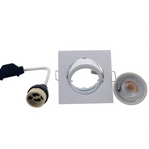 Faretto <span class=keywords><strong>LED</strong></span> COB Quadrato da Incasso Moderno 5W, Alta Resa Cromatica, Ultra Sottile, Luce da Soffitto in Metallo, 4000K Bianco Caldo, Dimmerabile e Antiabbagliamento - Product Image 3
