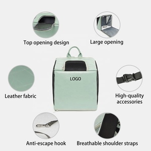 Sac de transport respirant et tendance pour animaux de compagnie avec sac <span class=keywords><strong>à</strong></span> dos pour petits chiens et chats - Product Image 4