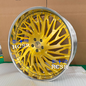 RCSR Llantas Forjadas de Perfil Bajo Personalizadas de 24 y 26 Pulgadas 5x114.3 5x120 5x127 para Camaro Corvette <span class=keywords><strong>Chevelle</strong></span> Impala - Product Image 3