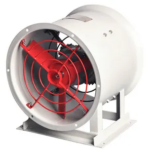 Hot Selling Industrial Low Noise Aluminum Alloy Explosion Proof Exhaust Axial Flow Ventilation Fan Flameproof Axial Flow Fan