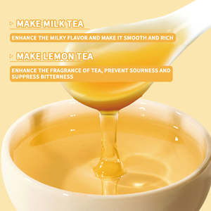 Weiyi Golden <strong>Honey</strong> Flavored Syrup <strong>Raw</strong> Fructose Brewed Materials for Milk Tea Liquid Sugar in Bottle for <strong>Shop</strong> Use - Product Image 4