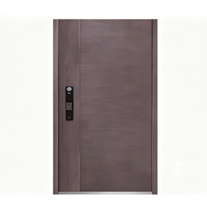 2025 moderna porta interna antifurto impermeabile | Porta d'ingresso residenziale di alta qualità - Product Image 1