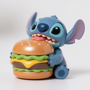 Neue Cartoon Pvc Animation niedlichen Stich Action figur Dekoration Puppenspiel zeug