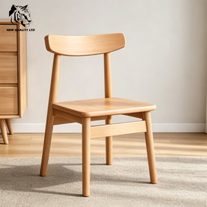 Silla de hotel personalizada de fábrica, a buen precio, en stock, con envío directo, silla de comedor personalizada, muebles de comedor de madera. - Product Image 3
