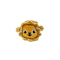 3 styles de porte-clés ronds en peluche animale, adorables breloques de sac en forme de lion, tigre, singe, mini animaux en peluche avec rembourrage en coton PP