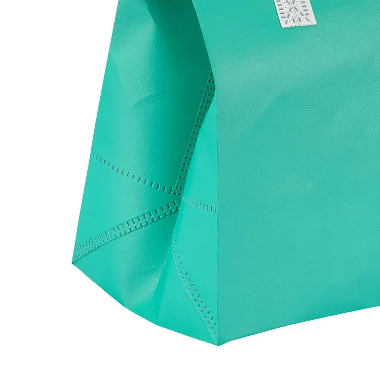 Customized Logo Non-woven takeaway lunch bag folding thermal insulation bag Ice pack Thermal insulation cooler bags