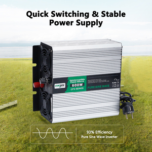 CPS Loạt Tinh Khiết Sine Wave <span class=keywords><strong>Dc</strong></span> Để Ac Điện Biến Tần Với Bộ Sạc 600W 10A <span class=keywords><strong>Dc</strong></span> Ac Off Lưới Điện Biến Tần Với Chức Năng Sạc - Product Image 2