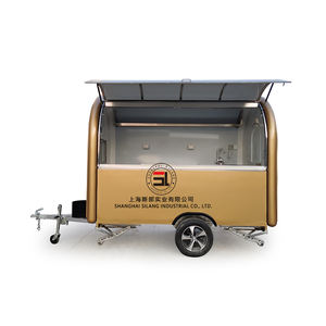 7.6 * 5.5ft blanc remorque de chariot de nourriture de chariot de nourriture mobile de nourriture de <span class=keywords><strong>plage</strong></span> camion hot-dog <span class=keywords><strong>Hambourg</strong></span> crème glacée traction chariot - Product Image 1