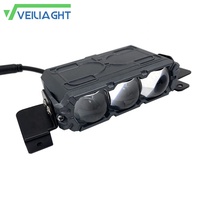 Module de projecteur LED 3X pour phare de voiture, ampoule de phare de rechange, lampe de calandre LED, phares de calandre 12V 24V universels pour voiture et moto