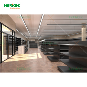 Standard Grocery Aisle Setup: Double-sided Racks, Integrated Cooling, and <b>Baskets</b> - Product Image 5