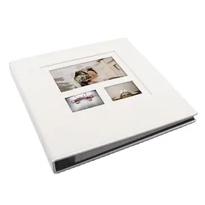 Álbum de fotos personalizado estilo scrapbook, álbum de fotos de capa DIY para casamento, crianças, livro de fotos personalizável, álbum de cartões