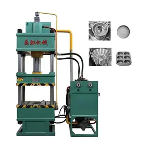 Prensa hidráulica de dibujo profundo Servo de cuatro columnas de 100 200 toneladas para utensilios de cocina molde de cocina