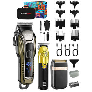 Cortadora <span class=keywords><strong>de</strong></span> <span class=keywords><strong>Pelo</strong></span> HIENA <span class=keywords><strong>para</strong></span> Hombre con <span class=keywords><strong>Cargador</strong></span>, Kit <span class=keywords><strong>de</strong></span> Recortadora <span class=keywords><strong>de</strong></span> Barba con Cuchilla en T, Máquina Profesional <span class=keywords><strong>para</strong></span> <span class=keywords><strong>Cortar</strong></span> el Cabello <span class=keywords><strong>para</strong></span> Barberos - Product Image 6