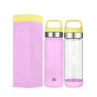 Gobelet isotherme en acier inoxydable de 18 oz avec couvercle anti-fuite, isolation thermique de 6 à 12 heures, écologique, forme cola, style américain