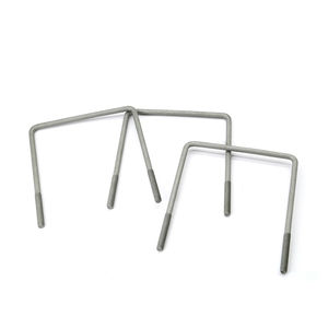 Custom Manufacture Astm DIN Pipe Clamp <strong>UBolt</strong> M8 M10 M12 Stainless Steel 6 Inch U Bolts Hot Dipped Galvanized U Bolt Pipe Clamp - Product Image 2