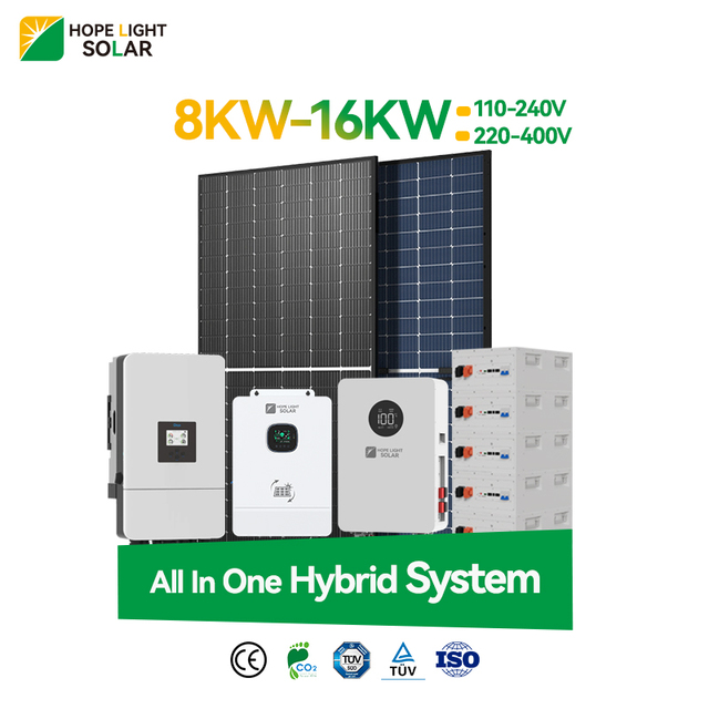 2026 Latest Model Solar System 8KW 12KW 10KW 15KW 16KW Complete Solar System Kit for Home
