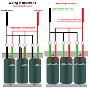 Fabrika doğrudan satış 240V 380V 400V 415V üç fazlı Autotransformer elektrik güç transformatörleri için sincap kafesli Motor - Product Image 6