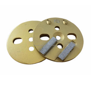 Disques de meulage diamantés de 4 pouces à segments abrasifs en métal pour béton - Product Image 6