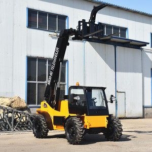 Manipulador telescópico con varios accesorios Cubo 4 en 1/plataforma aérea/Cubo mezclador de Hormigón/barrena/Aplicar varios tipos de trabajo - Product Image 5