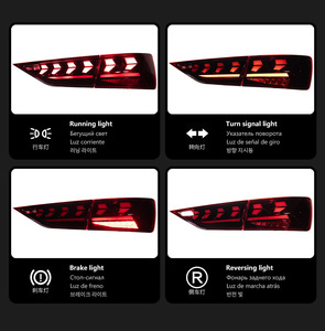 Per Audi A3 dal 2013 al 2020. Modifiche con Luci Posteriori a LED di 25a Generazione, che consentono un'illuminazione fluida durante le svolte. Alta luminosità. - Product Image 4