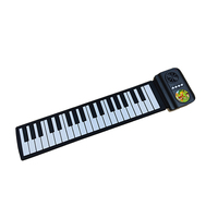 2024 New Item Hand Roll Silicone Keyboard Instruments Electric Piano Keyboard