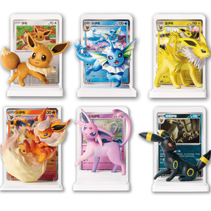 Collezione <span class=keywords><strong>di</strong></span> Figure PY Pokemoned Authentic Drawing Dreams Set Eevee, Carte Personaggio, Booster Pack, Espositore, Regalo, Gioco <span class=keywords><strong>da</strong></span> Tavolo - Product Image 4