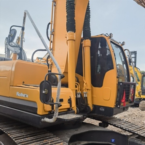 Excavateur R220LC-9S Hyundai d'occasion état d'origine 22 tonnes sur chenilles hydraulique 220 pelleteuse coréenne d'occasion - Product Image 6