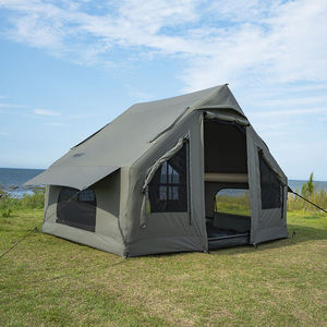 Carpa de Fiesta Grande para Exteriores, Impermeable, Resistente y Portátil, con Dos Dormitorios y Sala de Estar, para Fiestas Familiares y Reuniones al Aire Libre - Product Image 1