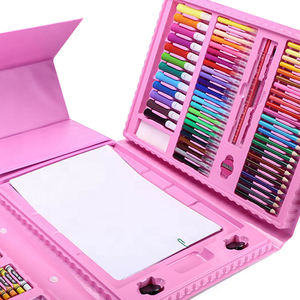 176 pcs rosa arcobaleno cancelleria art set regalo per i bambini - Product Image 6