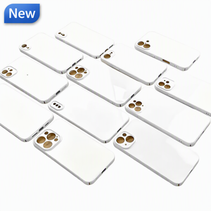 เคสเปล่าสำหรับพิมพ์ลาย 3 มิติ สำหรับ <span class=keywords><strong>iPhone</strong></span> 18 17 16  วัสดุ PC แข็ง  แบบกดร้อน  DIY  ป้องกันการกระแทก  เคสโทรศัพท์แบบแข็ง - Product Image 1