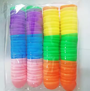 Œufs de Pâques en plastique souple pressé, classiques OEM, de 6 pouces de haut, 12 pièces/sac, <span class=keywords><strong>pour</strong></span> les jeux de <span class=keywords><strong>chasse</strong></span> <span class=keywords><strong>aux</strong></span> œufs de Pâques, Noël et autres occasions - Product Image 2