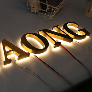 Enseigne LED en acrylique lumineuse personnalisée pour publicité intérieure et extérieure, lettres lumineuses pour centre commercial, caractères lumineux pour usage commercial - Product Image 2