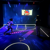 Proyector de Juegos Educativos Interactivo para Pared y Suelo en Forma de L con Software Gratuito y Garantía para Jardín de Infancia y Escuela