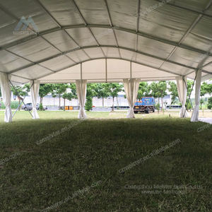 <span class=keywords><strong>Chapiteau</strong></span> de mariage de tente de fête de toit transparent à cadre en aluminium noir robuste à vendre - Product Image 5