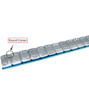 Poids d'équilibrage <span class=keywords><strong>auto</strong></span>-adhésifs pour pneus, 5g*12, 10g, en acier, pour voitures et camions - Product Image 3