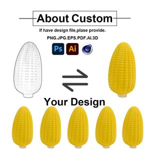 Juguete de simulación de maíz para aliviar la ansiedad, juguete suave para apretar, regalo creativo para niños de 5 a 7 años - Product Image 4
