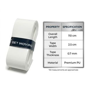 GM Sur-<span class=keywords><strong>Grip</strong></span> Confort Visqueux et Collant pour <span class=keywords><strong>Raquette</strong></span> de Badminton, <span class=keywords><strong>Tennis</strong></span> de Table, Pickleball ou Padel en PU - Product Image 6