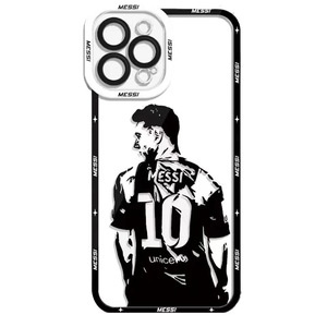 Personnalisé pour Messi Impression Sublimation PC Mobile Phone Case pour <span class=keywords><strong>iPhone</strong></span> <span class=keywords><strong>11</strong></span> 12 13 14 15 Silicone Cover - Product Image 6